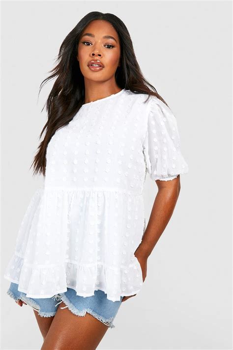 Smock Tops Boohoo Uk