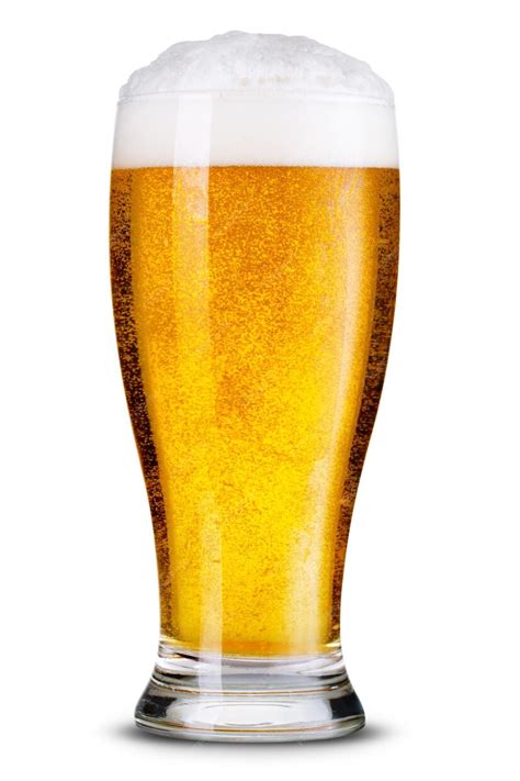 Premium Photo A Glass Of Beer Isolated On White Background