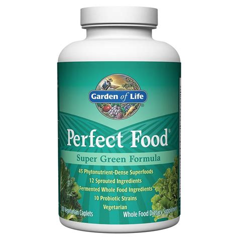 Garden Of Life Super Probiotic Formula Perfect Food Green Supplement