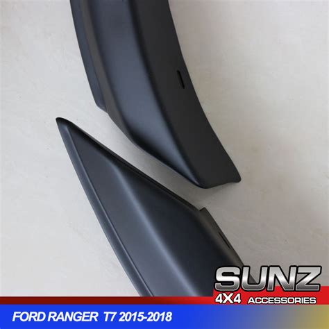 Slim Fender Flares For Ford Ranger T7 2015 2019丨sunz Auto Accessories