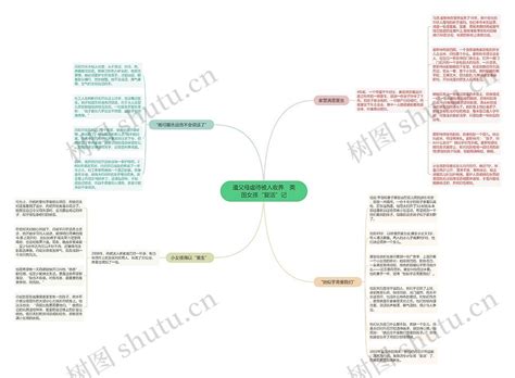 遭父母虐待被人收养 美国女孩“复活”记思维导图编号p6264508 Treemind树图