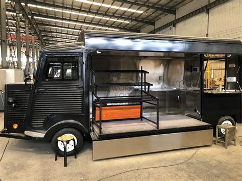 Citroen Hy Food Truck Electric Mobile Food Van Vehicle