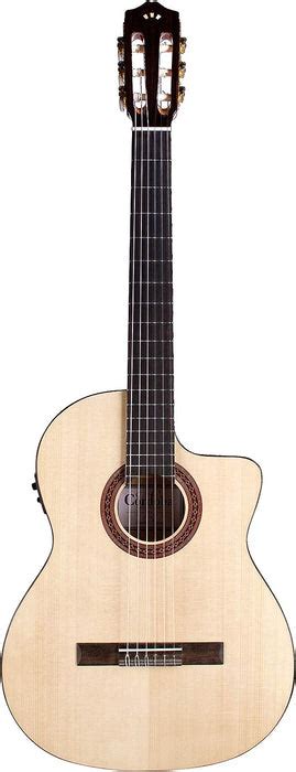 Cordoba C5 Cet Limited Spalted Maple Thin Body Cutaway Classical Acoustic Electric Nylon String