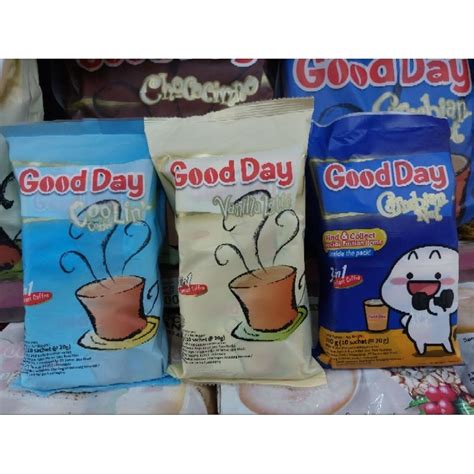 Jual Kz Good Day Instan Coffe Vanila Latte Coolin Carrebian Nut Isi