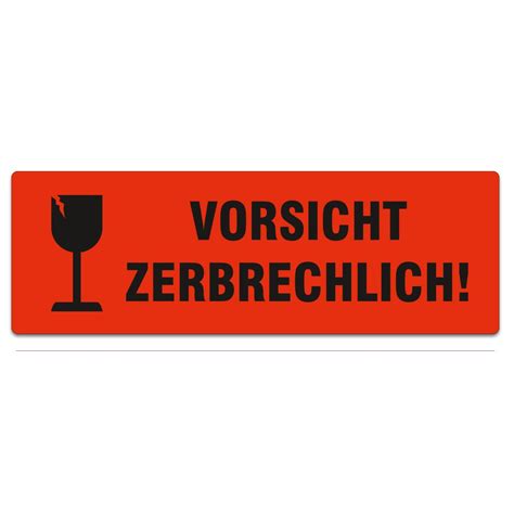 Stickers Vorsicht Zerbrechlich Jungheinrich PROFISHOP