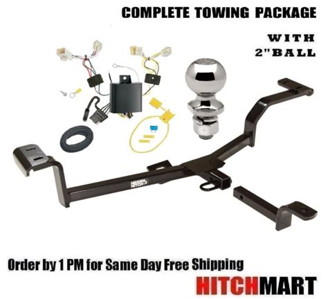 Trailer Hitch Tow Package W Ball For Hyundai Accent