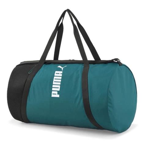 Puma At Ess Barrel Bag Varsity Green Sac De Sport Sac De