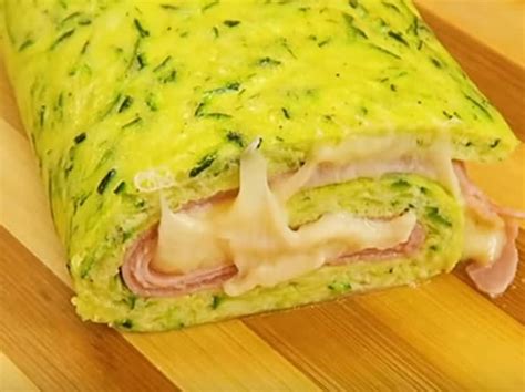 Roulé aux courgettes et jambon au thermomix recette thermomix