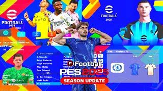 Efootball Pes 2025 Ppsspp Mediafire New Transfer Update Kits 24 25 Real