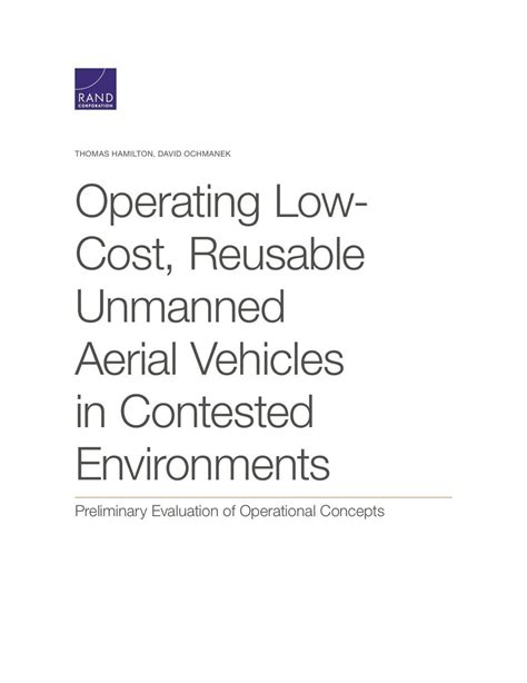 Unmanned Ground Vehicle Operational Scenario