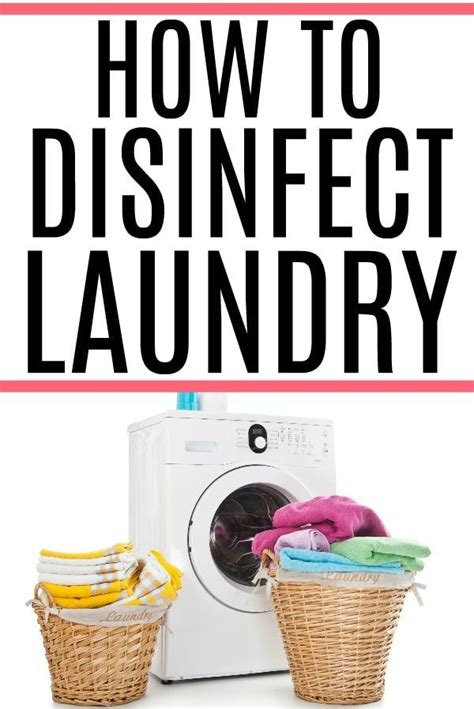 How To Disinfect Laundry Household Cleaning Tips Cleaners Homemade