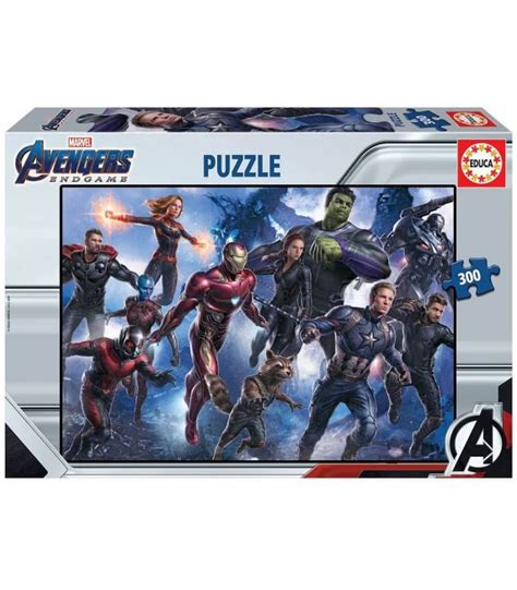 PUZZLE AVENGERS INFINITY WAR 2 ENDGAME 300 PIEZAS DE EDUCA JUGUETES PANRE