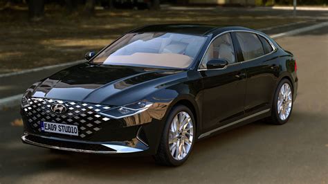 Hyundai Grandeur Azera D Model By Ea Studio