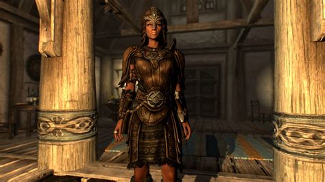 Amidianborn Leather Armor At Skyrim Nexus Mods And Community