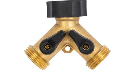 Gilmour 13 Brass Y Hose Connector 5 Stores • Prices