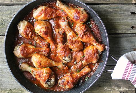 Poulet à la sauce aux arachides à la mijoteuse ou au four Cinq