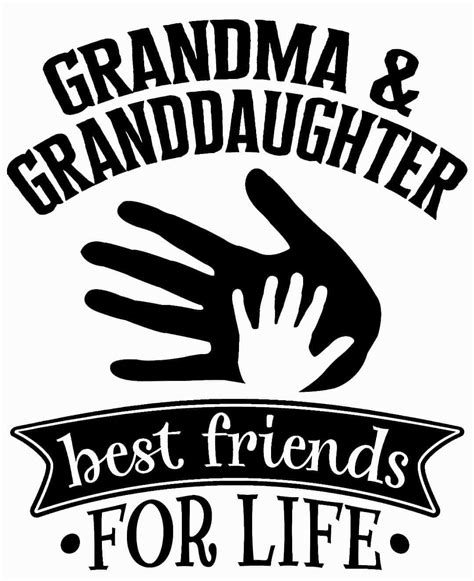 Grandma Granddaughter Best Friends Best Life Blings