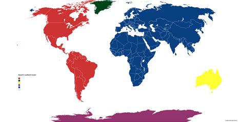 "A continent is a large landmass completed surrounded by water" Okay ...