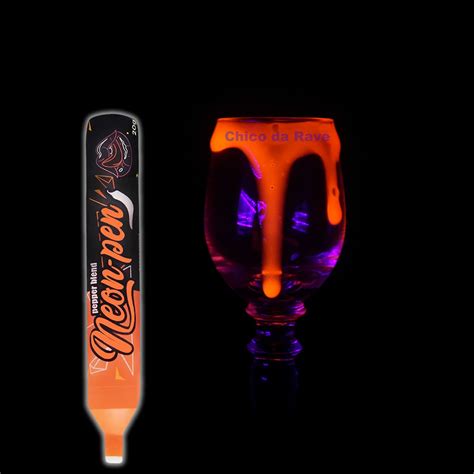 Caneta comestível Neon Pen pitaya Pepper Blend fluorescente bala