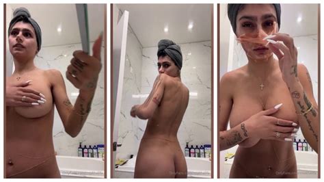 Mia Khalifa Naked Nipple Slip Try On Leaked Onlyfans Video Dirtyship To