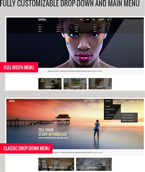 Central Versatile Multi Purpose Wordpress Theme By Qode Themeforest