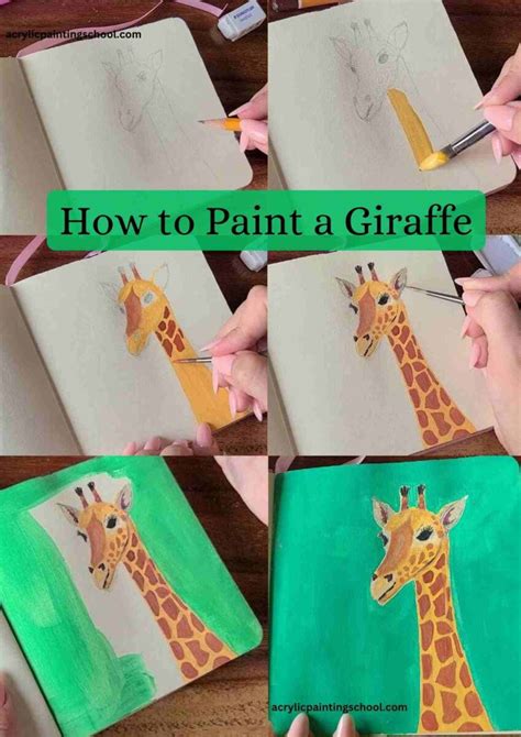 16 Great Easy Giraffe Painting Tutorials For All Levels To Try