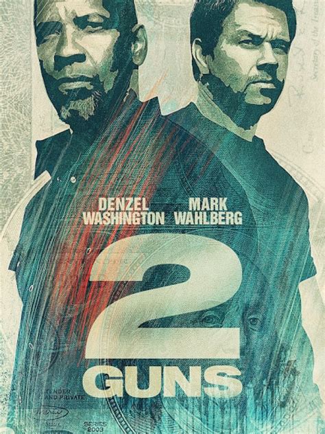 Brilliant New 2 Guns Poster