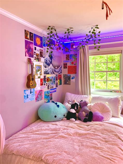 Indie Kid Room Neon Room Indie Room Room Ideas Bedroom