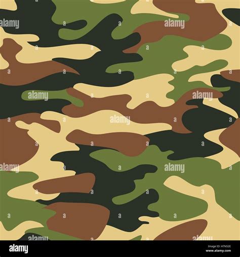 Camuflaje Perfecto De Fondo Del Modelo Vectorial Ropa Militar De