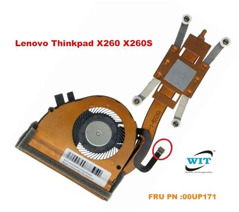 Laptop Cpu Cooling Fan With Heatsink For Lenovo Thinkpad X X S