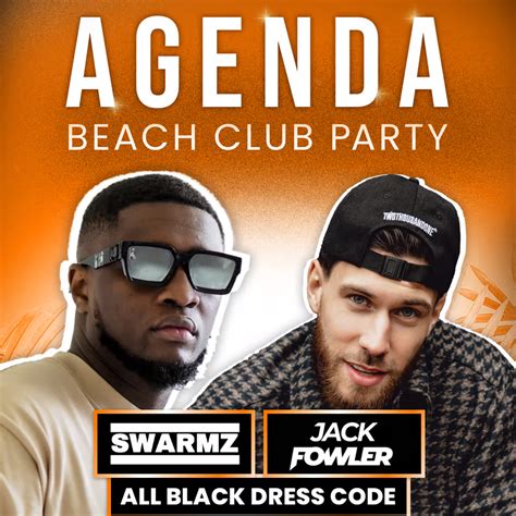 Agenda Pool Party Oceans Beach Magaluf Parties And Events Summer