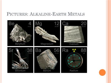 PPT Alkali Metals And Alkaline Earth Metals PowerPoint Presentation