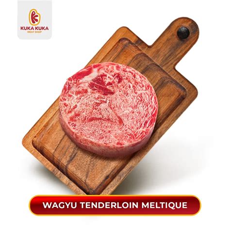 Jual Daging Sapi Beef Steak Wagyu Tenderloin Meltique 200Gr 600Gr 1Kg