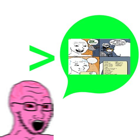 Pink Wojak Argument No 6 Soy Boy Face Soyjak Know Your Meme