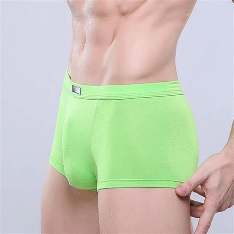 Hot Sale Sexy Modal Boxers Underwear Solid Sexy Mens Boxer Shorts Breathable Mens Boxer Shorts L