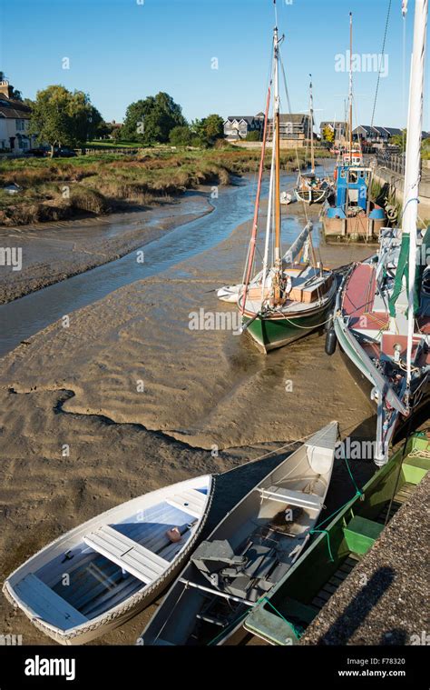 Faversham Creek, Faversham, Kent, England, United Kingdom Stock Photo ...