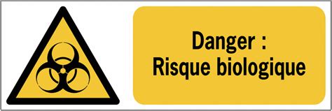 Panneaux Iso Horizontaux Danger Risque Biologique W Seton