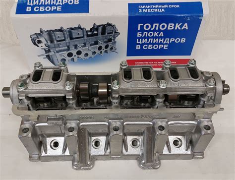 Головка блока цилиндров (ГБЦ) ВАЗ-11186 Лада Гранта, Лада Ларгус (8 ...
