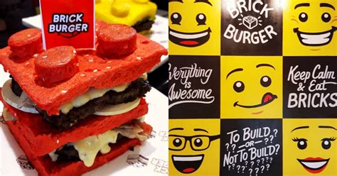 Brick Burger The First Lego Themed Restaurant In The Philippines Booky