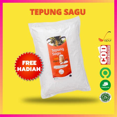 Jual Tepung Sagu Kg Sari Pati Pohon Sagu Halal Tepung Sagu