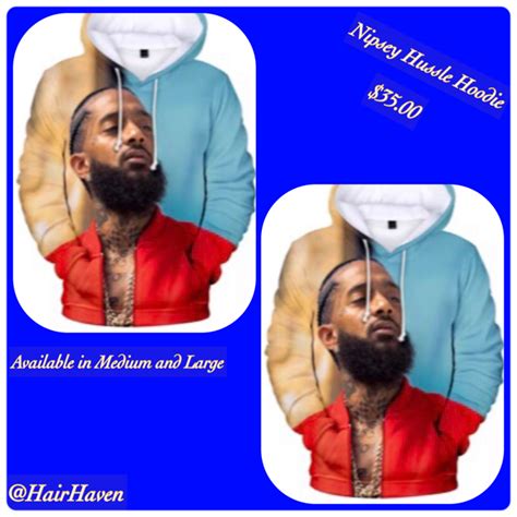 Nipsey Hussle Hoodie Hair Haven Virgin Bundles