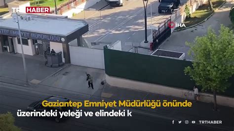 Gaziantep Emniyet Müdürlüğü önünde 1 kişi etkisiz hale getirildi