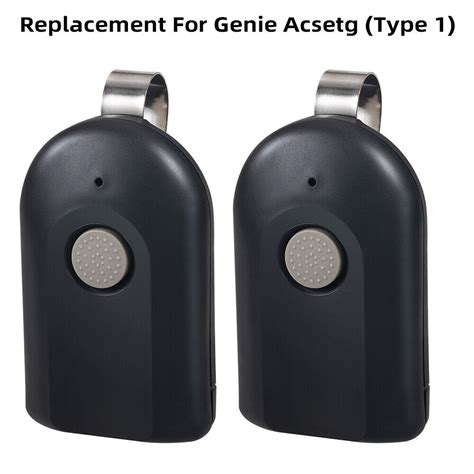 X For Genie Acsctg Type G T Intellicode Garage Door Opener Remote