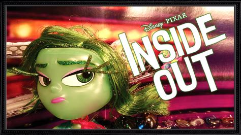 Inside Out Ew 2015 Disney Pixar Animated Movie Disgust Deluxe Talking Doll Youtube