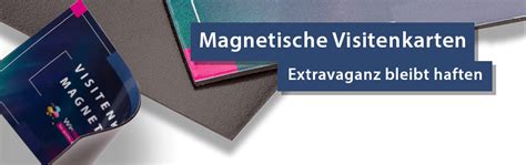 Magnetische Visitenkarte Quer X Mm Einseitig Farbig Bedruckt