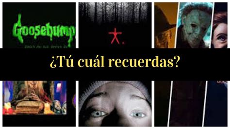 TOP 10 Cosas De Terror Para Este Halloween Que Ya No Recuerdas YouTube