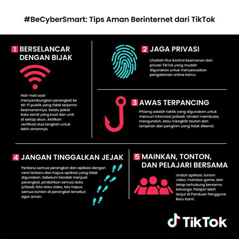 Infografis Becybersmart Tips Aman Berinternet Jnews Online