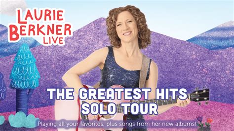 Laurie Berkner Live The Greatest Hits Solo Tour Rahway Nj