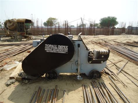 Steel Rebar Cutter Machine At Best Price In Delhi Topall Impex