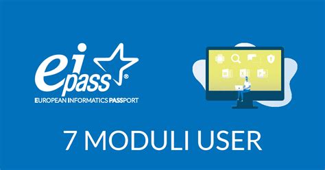 Corso Eipass Moduli User Certificazione Informatica Riconosciuta